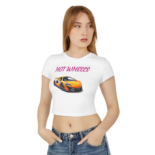 Princess Grace  Girls' Hot Wheels Car Baby Tee Fun & Stylish for Young Racing Fans