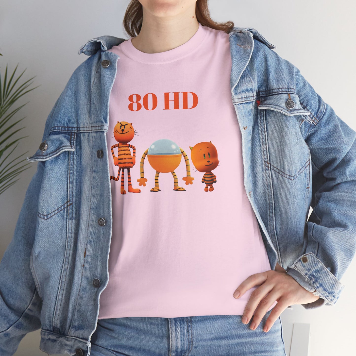 Princess Grace  Cartoon Animal Unisex Heavy Cotton Tee  80 HD Design