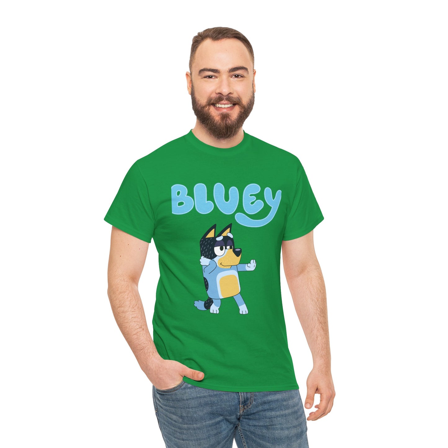 Princess Grace  Bluey Unisex Heavy Cotton Tee  Fun & Playful Kids Shirt