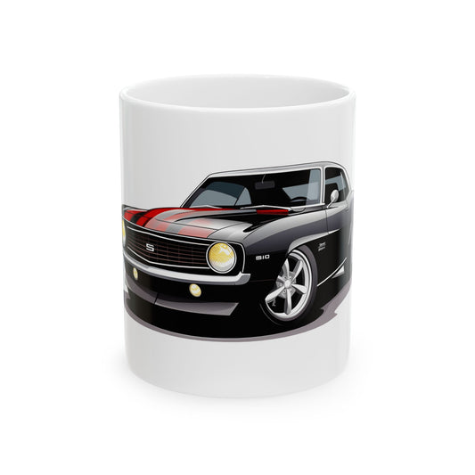 Princess Grace  Classic Muscle Car Ceramic Mug   11oz & 15oz  Perfect Gift for Car Enthusiasts