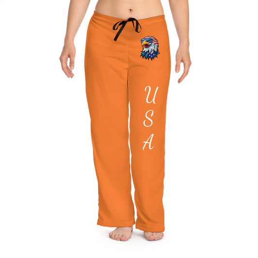 Princess Grace  USA Eagle Pajama Pants Comfortable Sleepwear for Independence Day & Celebrations