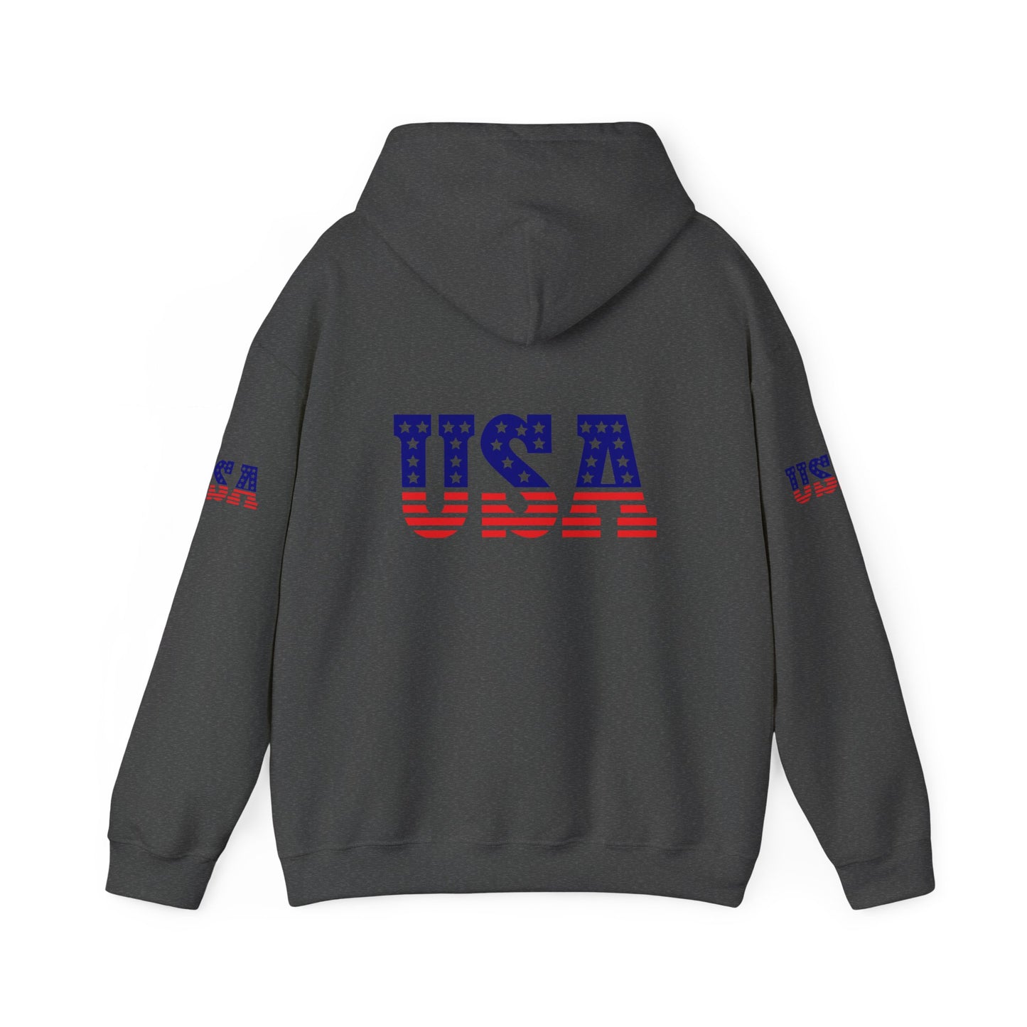 Princess Grace  TEAM USA  Unisex Heavy Blend  Hooded Sweatshirt  Patriotic Eagle Design