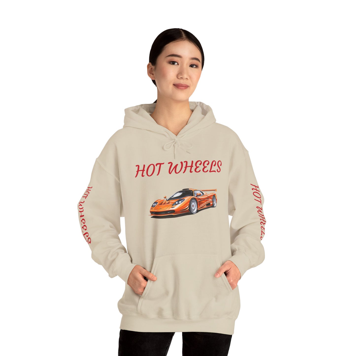 Princess Grace  Hot Wheels Unisex Heavy Blend Hooded Sweatshirt Vintage Car Design