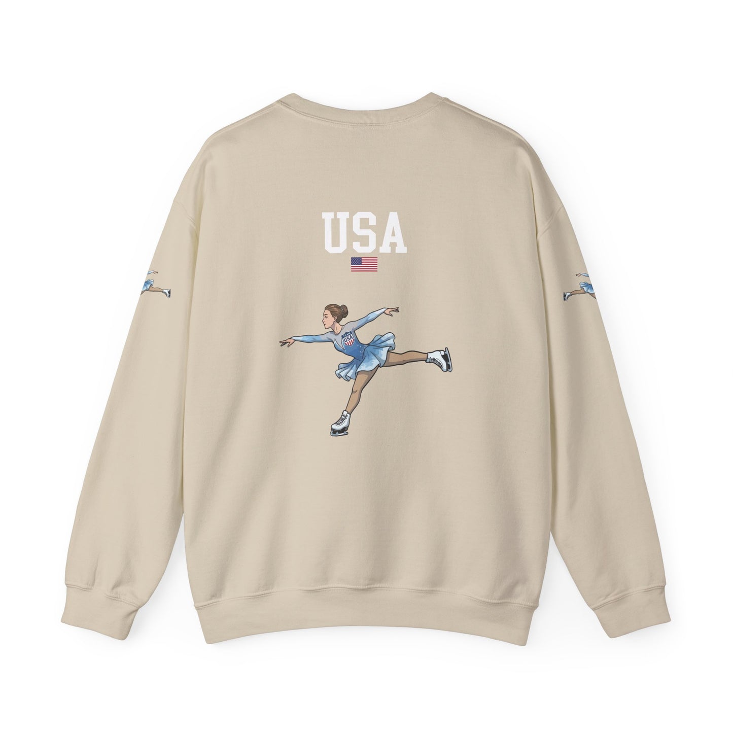 Princess Grace  TEAM USA  Unisex Heavy Blend  Crewneck Sweatshirt