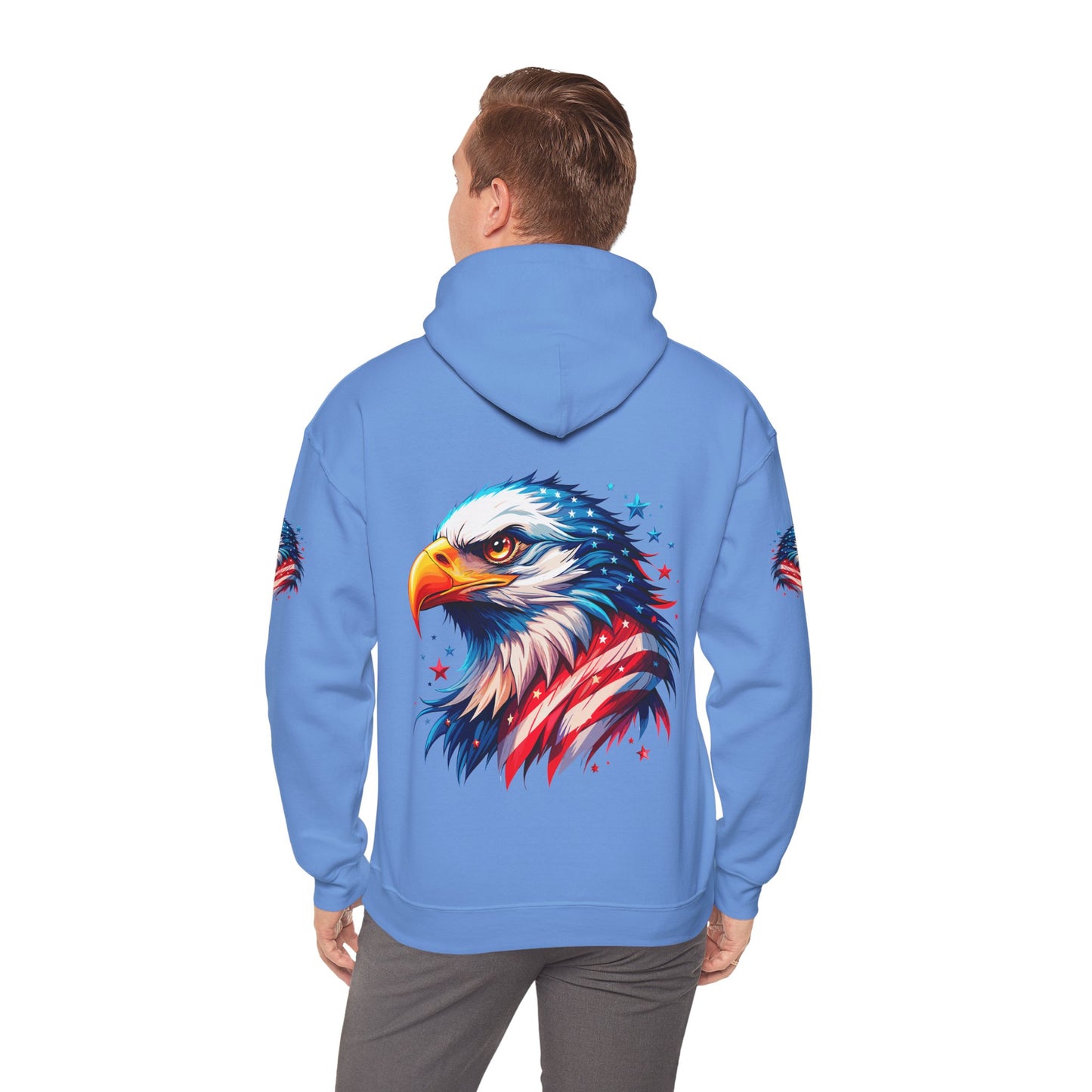 Princess Grace  American  Eagle Unisex Heavy Blend Hooded Sweatshirt