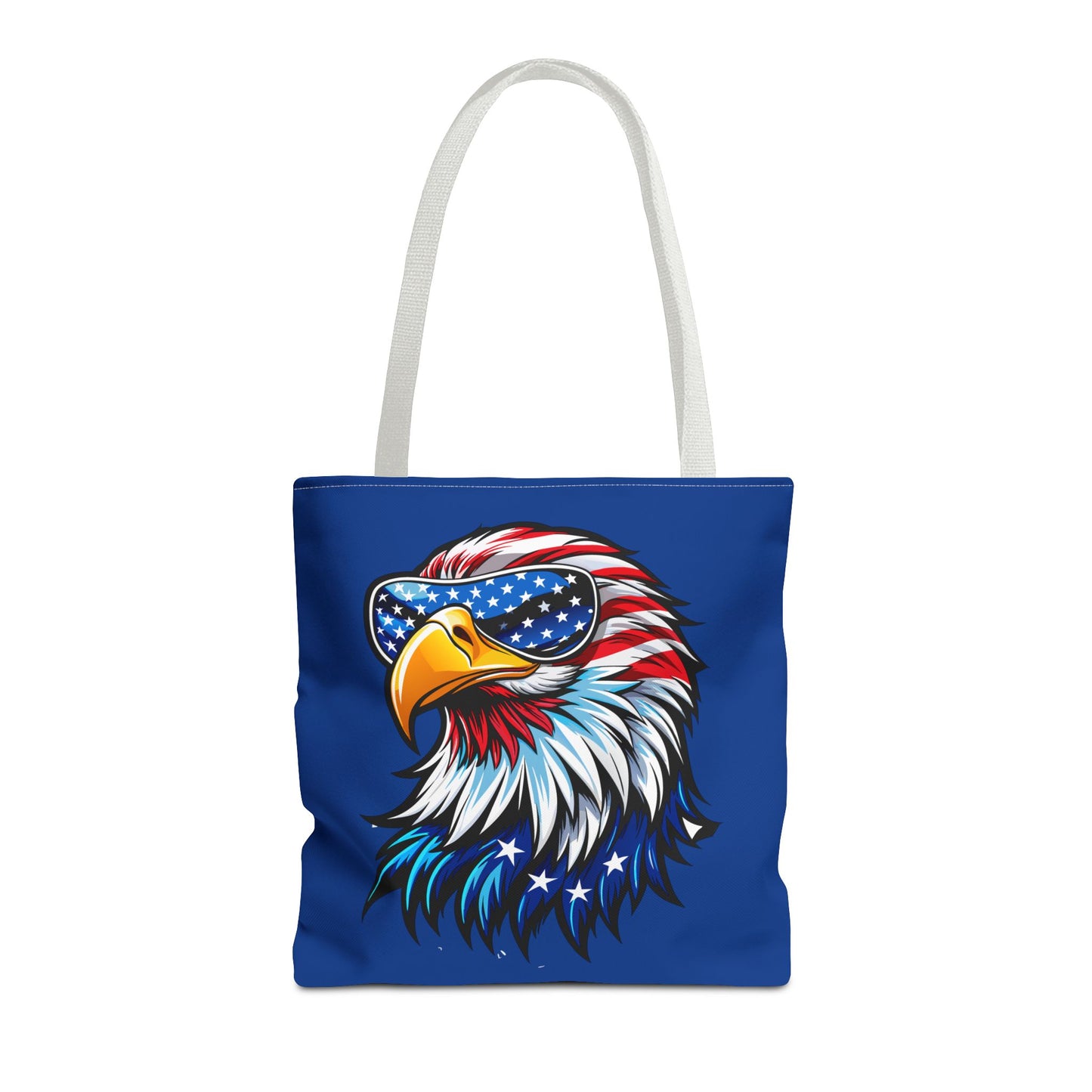 Princess Grace  Patriotic Eagle Tote Bag Stylish American Flag Design for Independence Day & Everyday Use