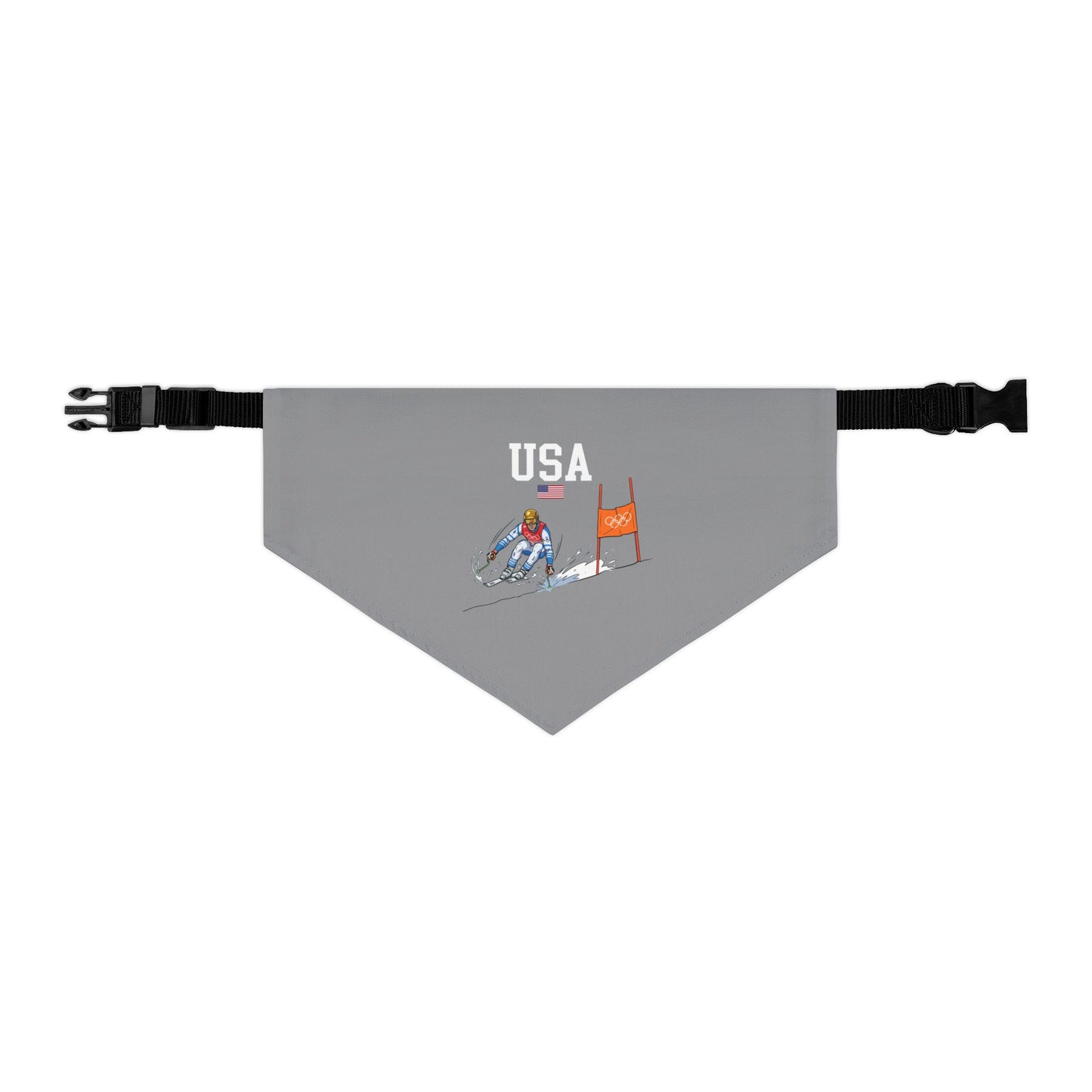 Princess Grace  TEAM USA  Pet Bandana Collar