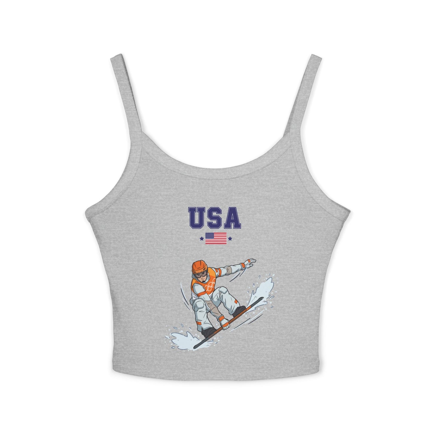 Princess Grace  TEAM USA  Women's Spaghetti Strap Tank Top