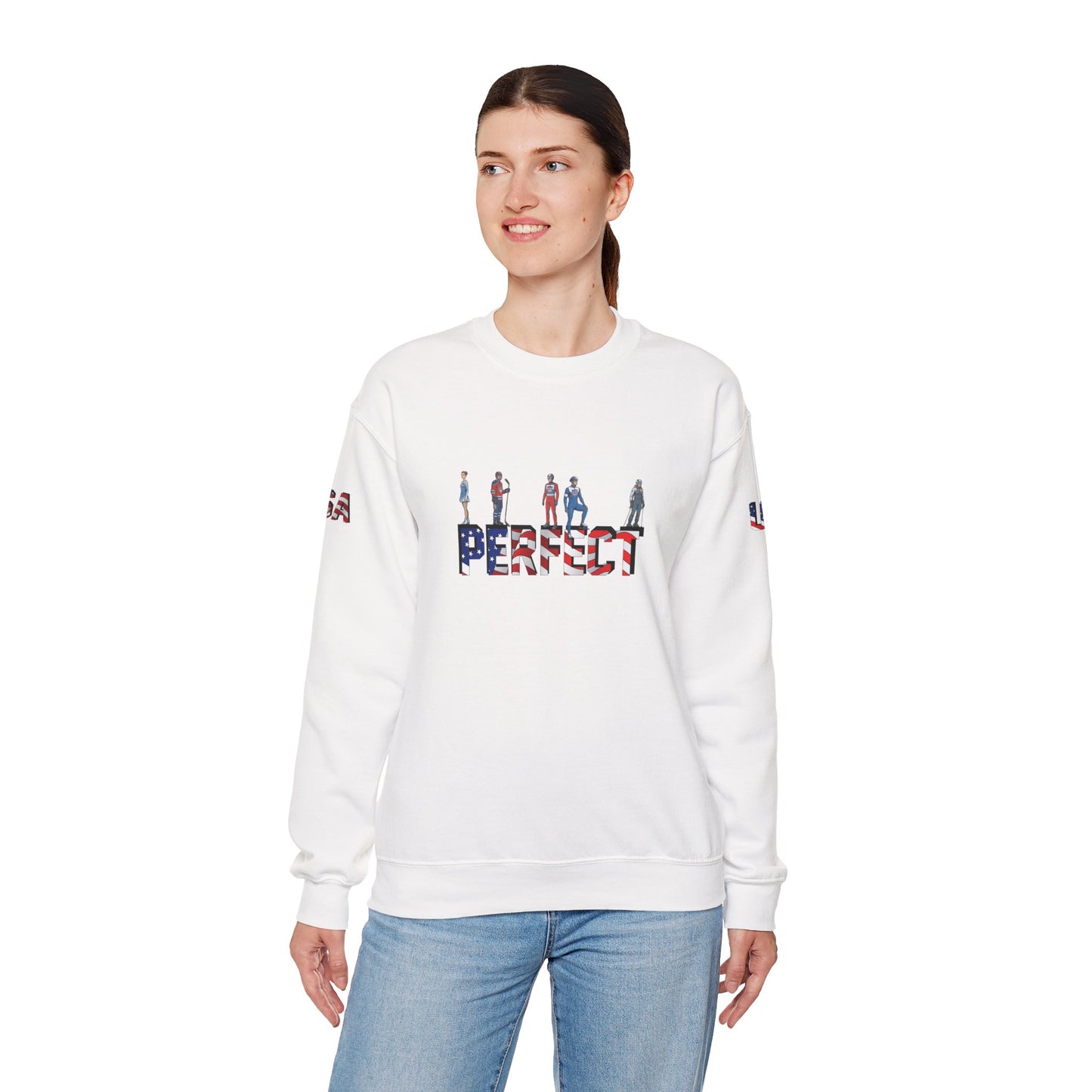 Princess Grace  TEAM USA  Unisex Heavy Blend  Crewneck Sweatshirt
