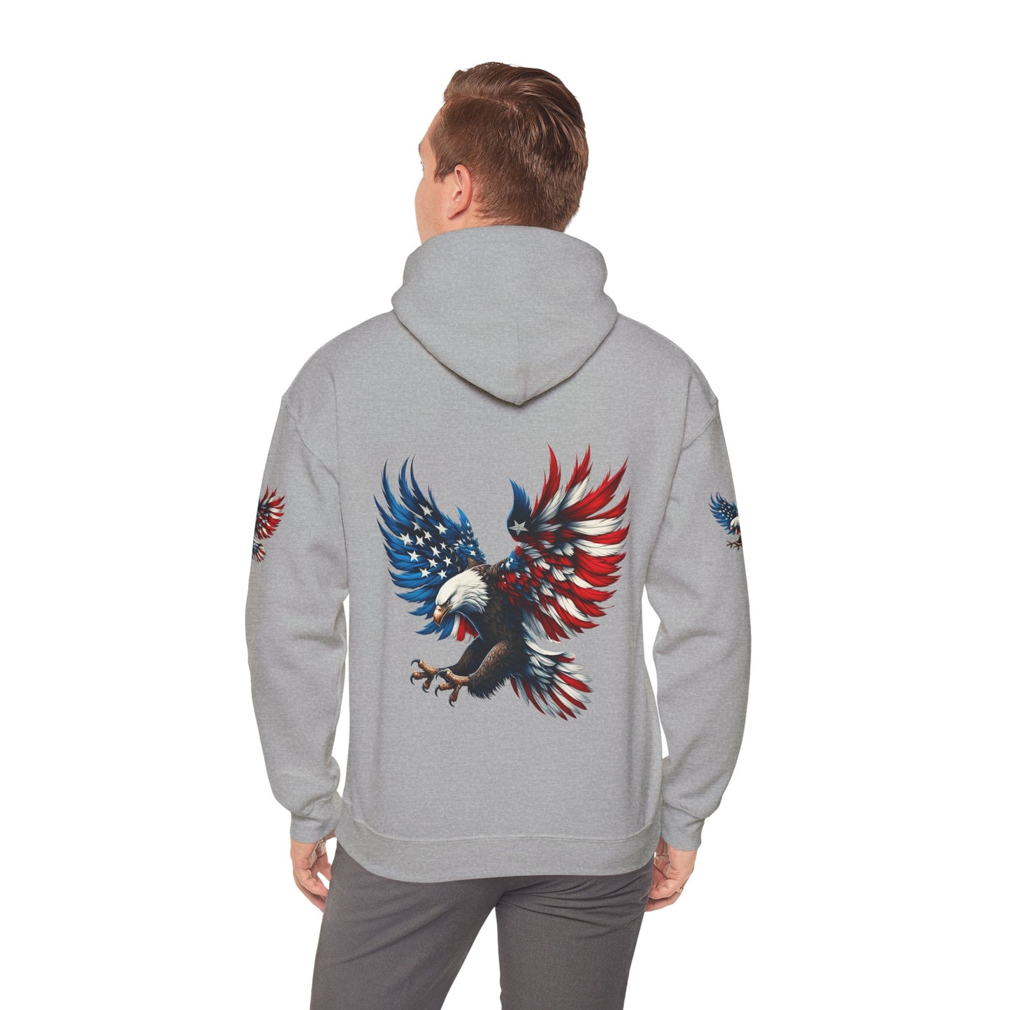 Princess Grace American Eagle Unisex Heavy Blend Hooded Sweatshirt