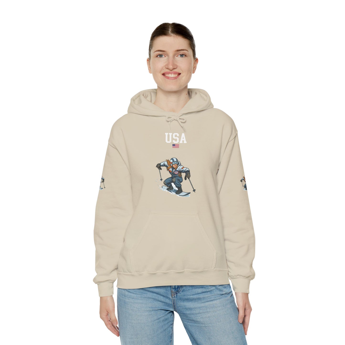 Princess Grace  TEAM USA  Unisex Heavy Blend Hooded Sweatshirt