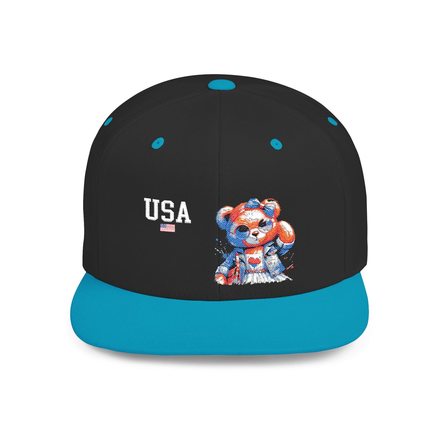 Princess Grace  TEAM USA  Flat Bill Snapback Hat