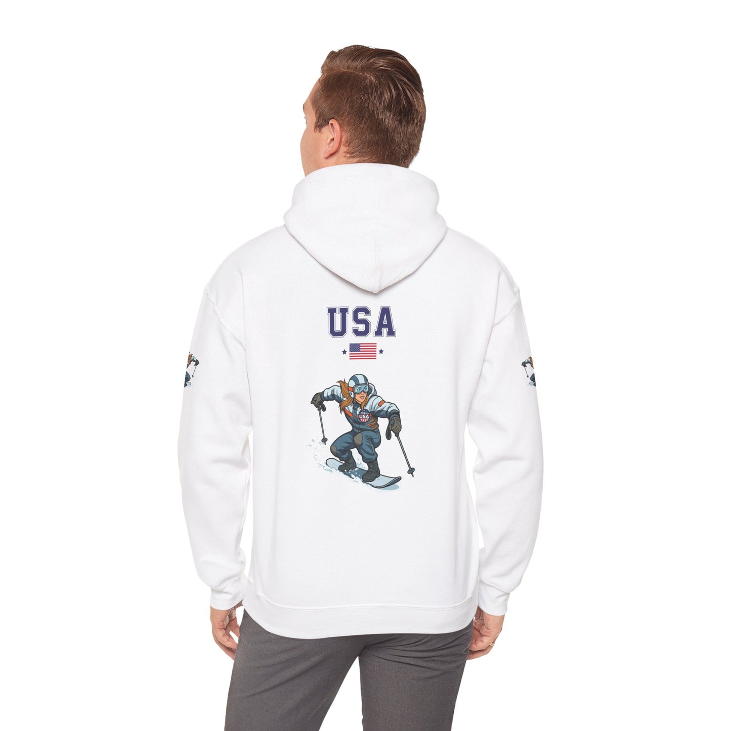 Princess Grace  TEAM USA  Unisex Heavy Blend Hooded Sweatshirt