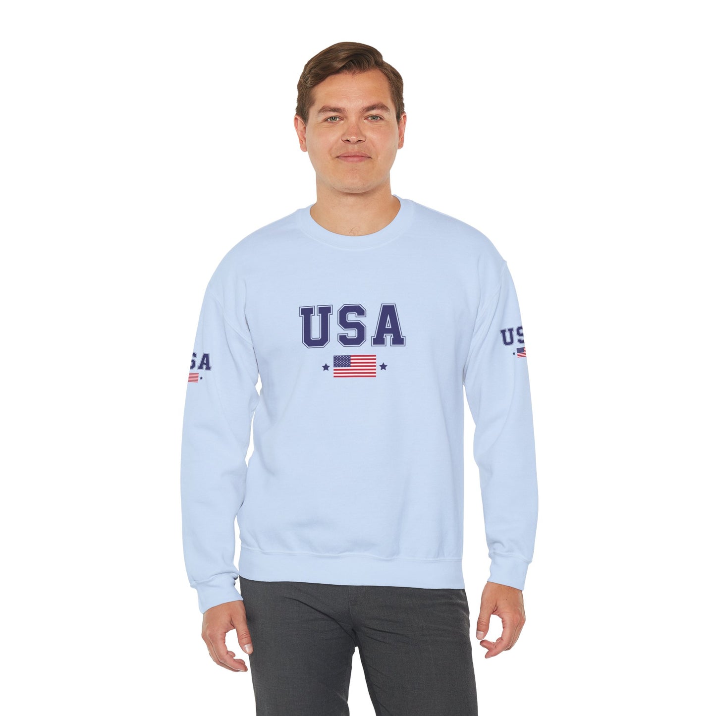 Princess Grace TEAM USA  Unisex Heavy Blend Crewneck Sweatshirt