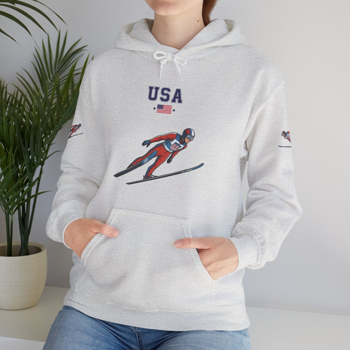 Princess Grace  TEAM USA  Unisex Heavy Blend Hooded Sweatshirt