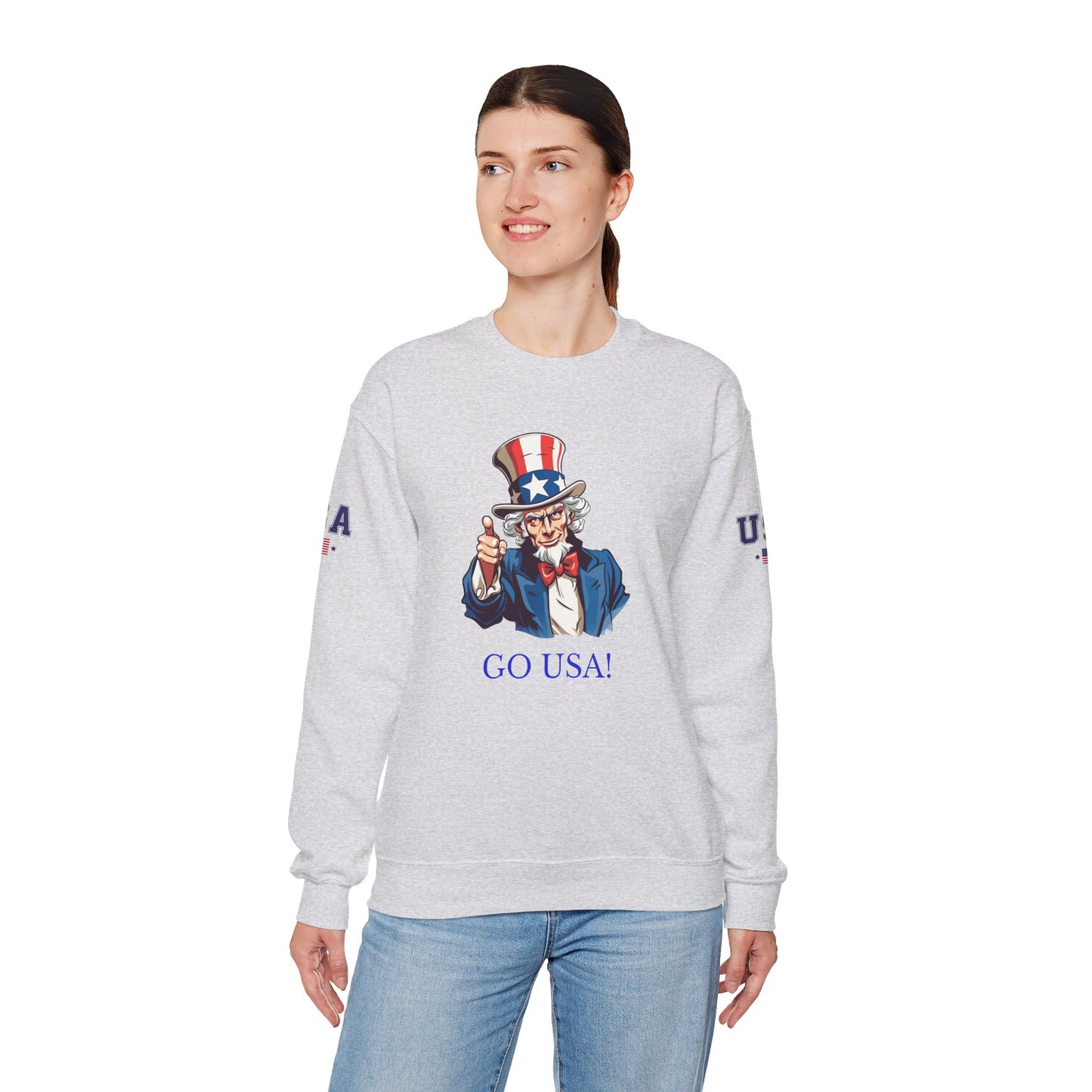 Princess Grace  TEAM USA  Unisex Heavy Blend Crewneck Sweatshirt