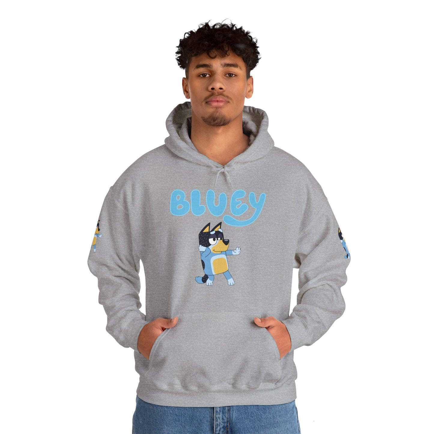 Princess Grace  Cute Bluey Hoodie for Kids & Adults  Unisex Heavy Blend Sweatshirt with Adorable Character Design