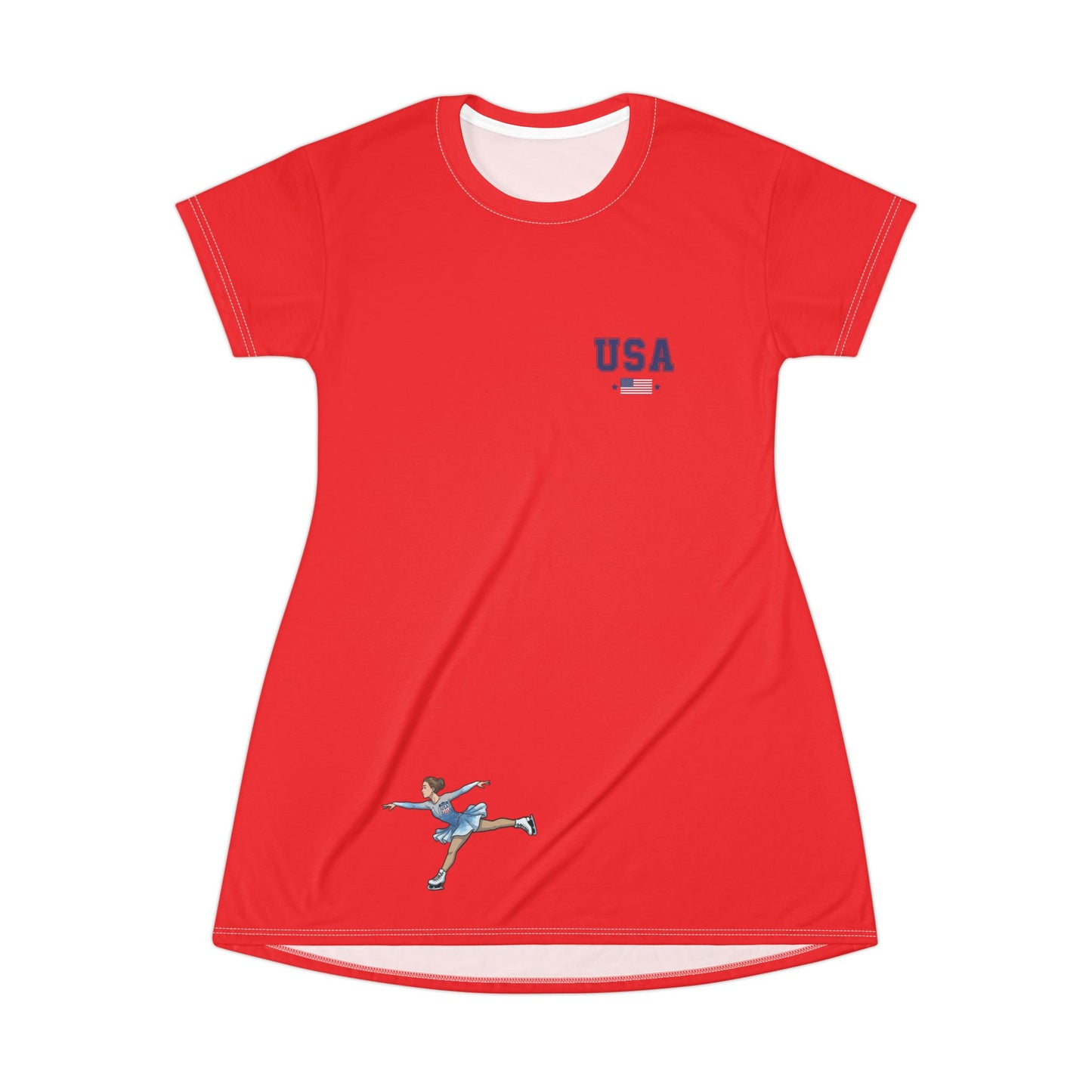 Princess Grace  TEAM USA  T-Shirt Dress