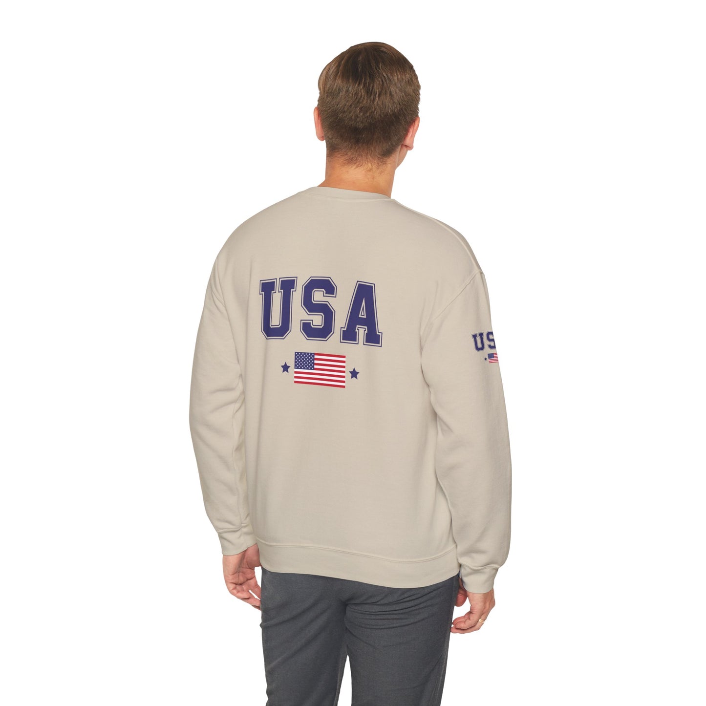 Princess Grace TEAM USA  Unisex Heavy Blend Crewneck Sweatshirt