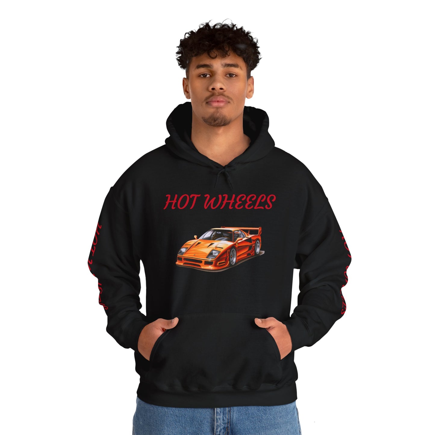 Princess Grace  Hot Wheels Unisex Heavy Blend Hooded Sweatshirt  Retro Racing Style