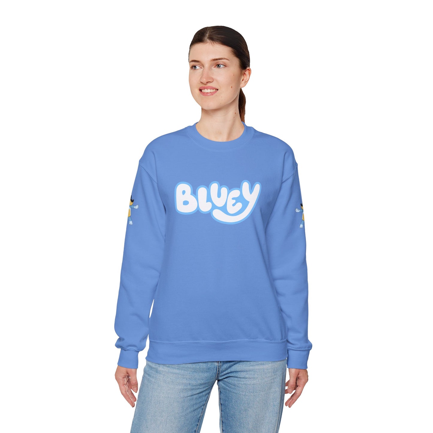 Princess Grace  Bluey Crewneck Sweatshirt  Cozy  Unisex Pullover for Kids & Adults