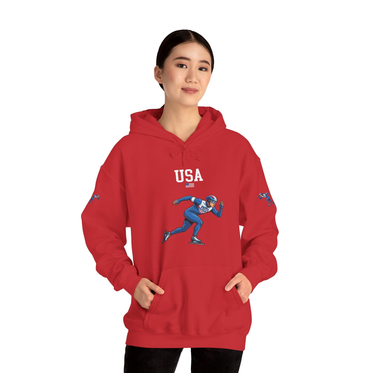 Princess Grace  TEAM USA  Unisex Heavy Blend Hooded Sweatshirt