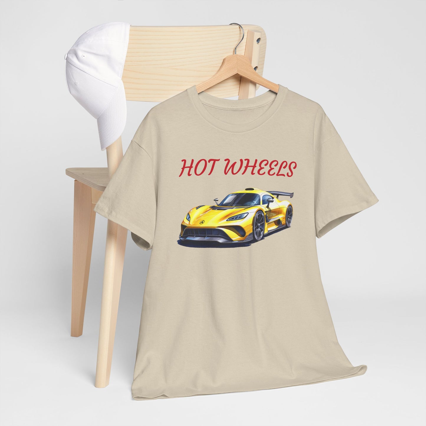 Princess Grace  Hot Wheels Unisex Heavy Cotton Tee Perfect for Car Enthusiasts