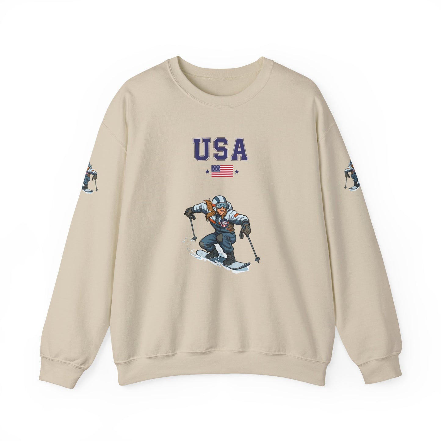 Princess Grace  TEAM USA  Unisex Heavy Blend  Crewneck Sweatshirt