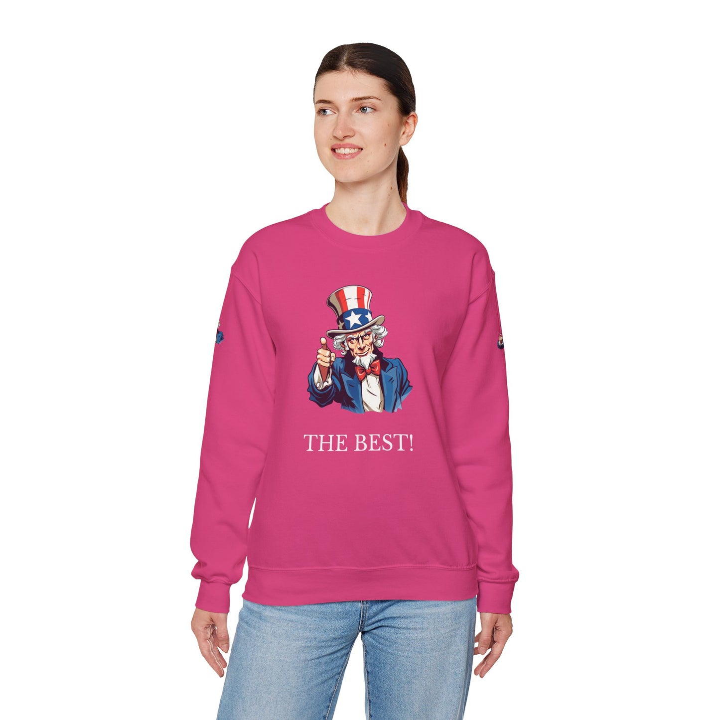 Princess Grace TEAM USA  Unisex Heavy Blend Crewneck Sweatshirt