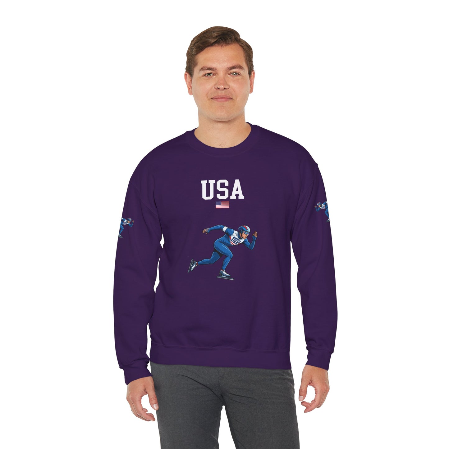 Princess Grace  TEAM USA  Unisex Heavy Blend  Crewneck Sweatshirt