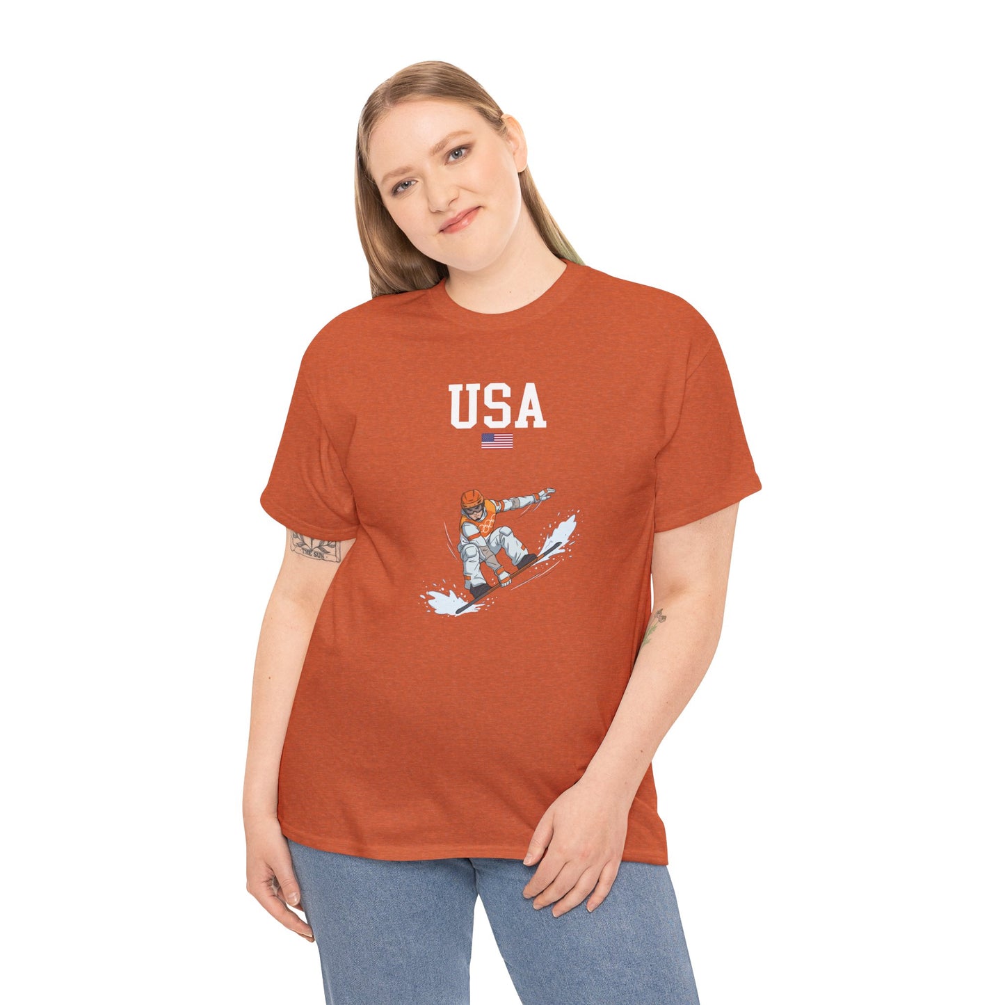 Princess Grace  TEAM USA  Unisex Heavy Cotton Tee