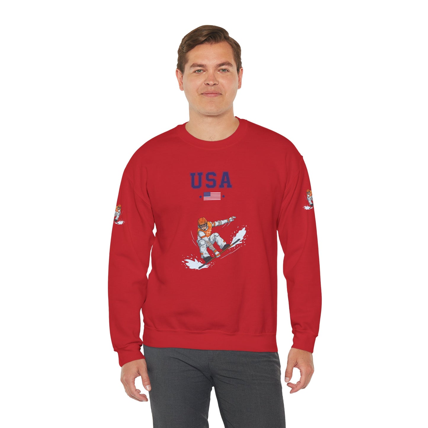 Princess Grace  TEAM USA  Unisex Heavy Blend  Crewneck Sweatshirt