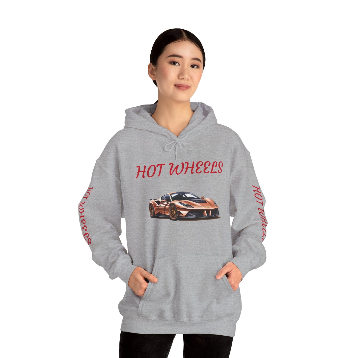 Princess Grace  Hot Wheels Unisex Heavy Blend Hooded Sweatshirt Vintage Car Design