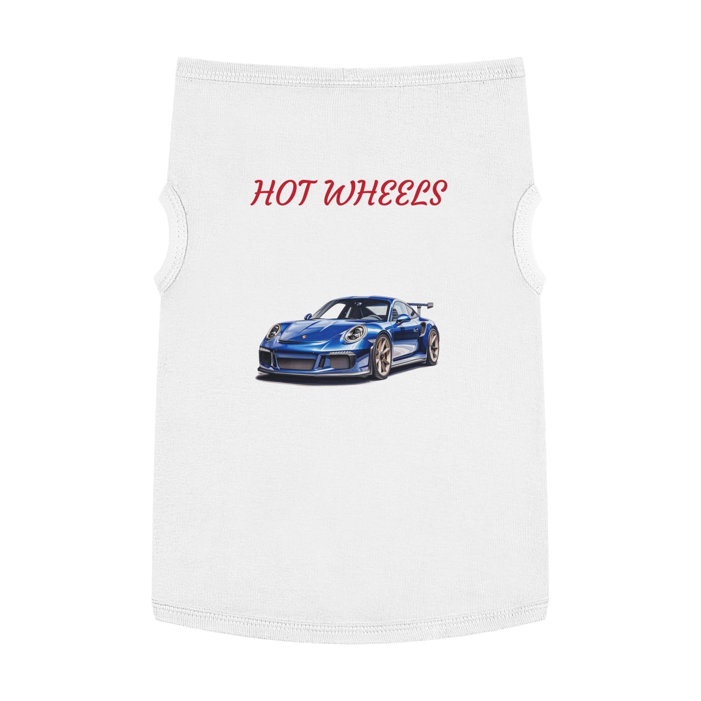 Princess Grace Hot Wheels Cool Pet Tank Top Car Design for Dog Lovers