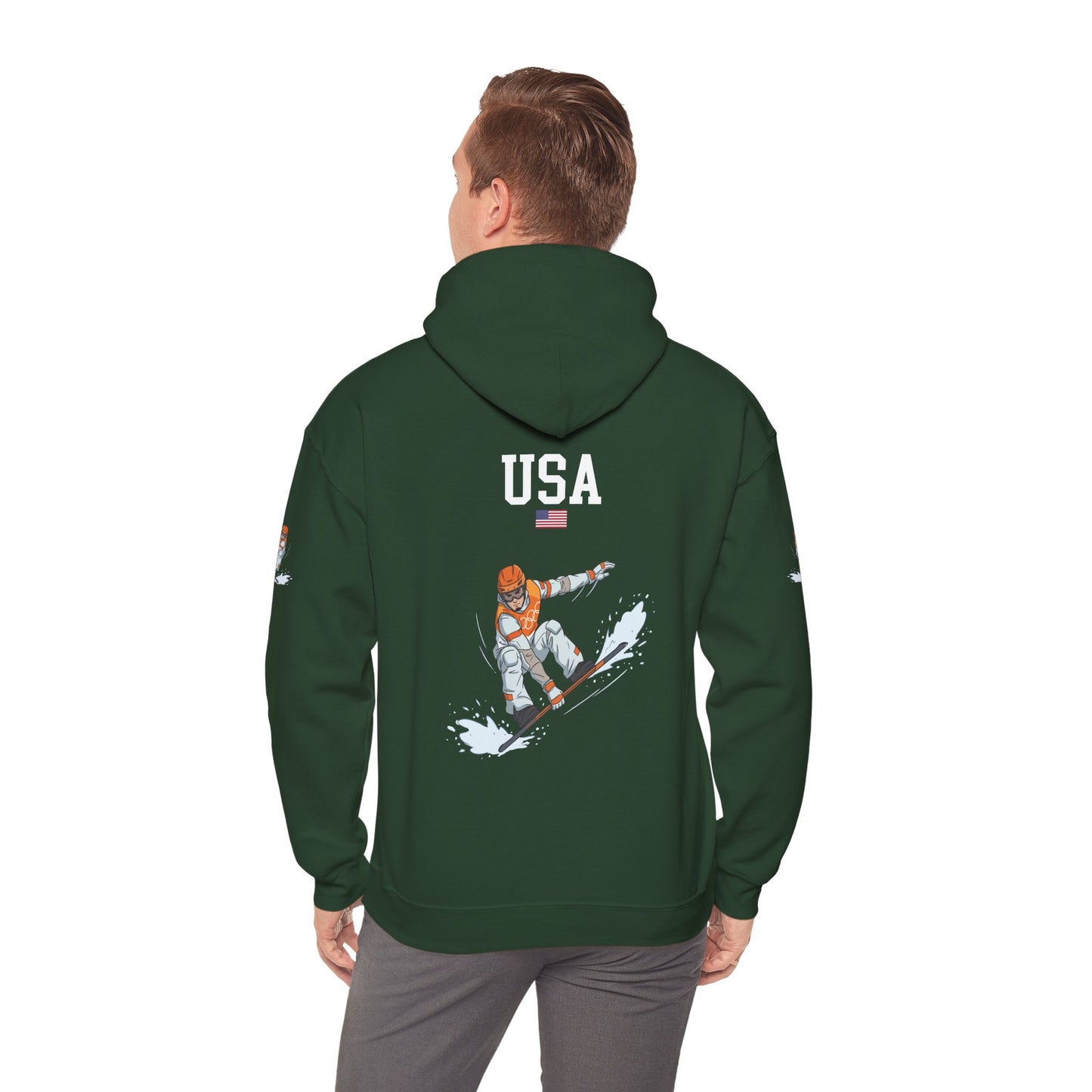 Princess Grace  TEAM USA  Unisex Heavy Blend Hooded Sweatshirt