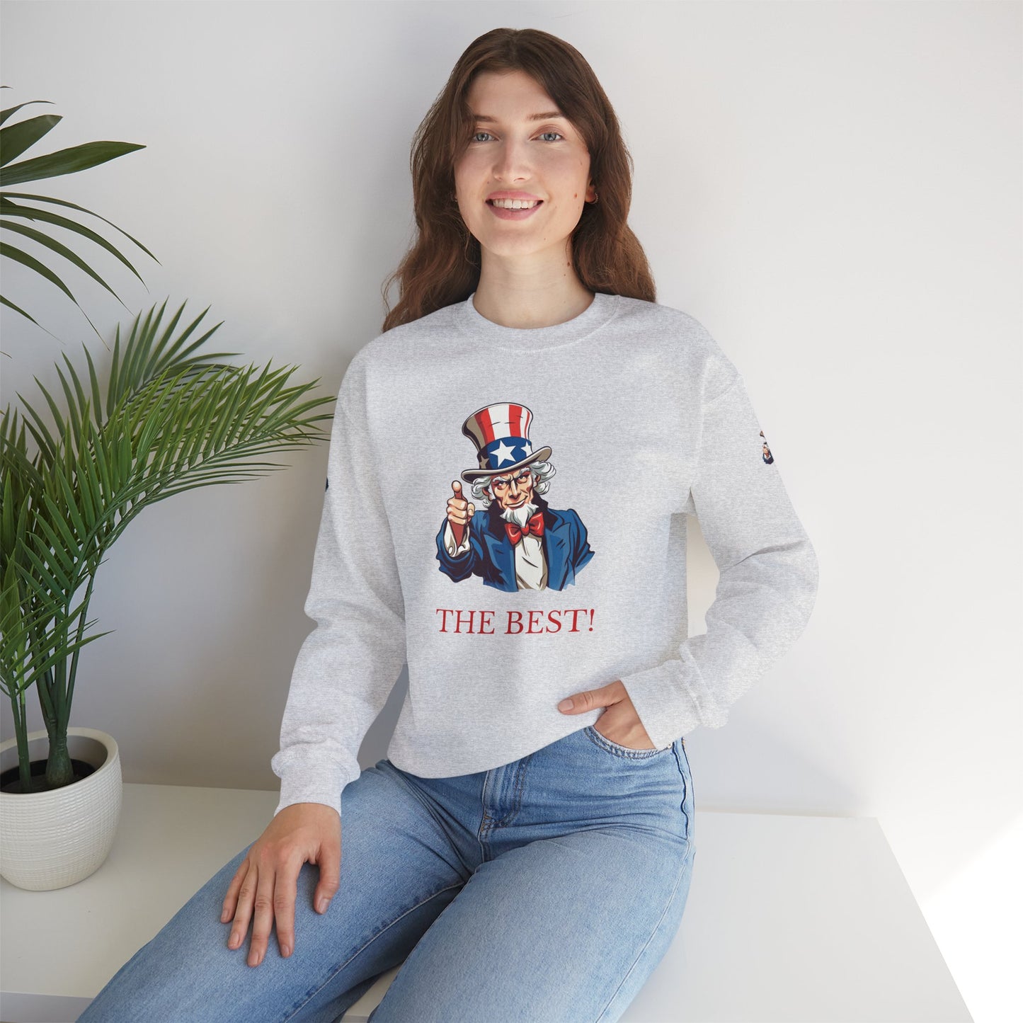 Princess Grace TEAM USA  Unisex Heavy Blend Crewneck Sweatshirt