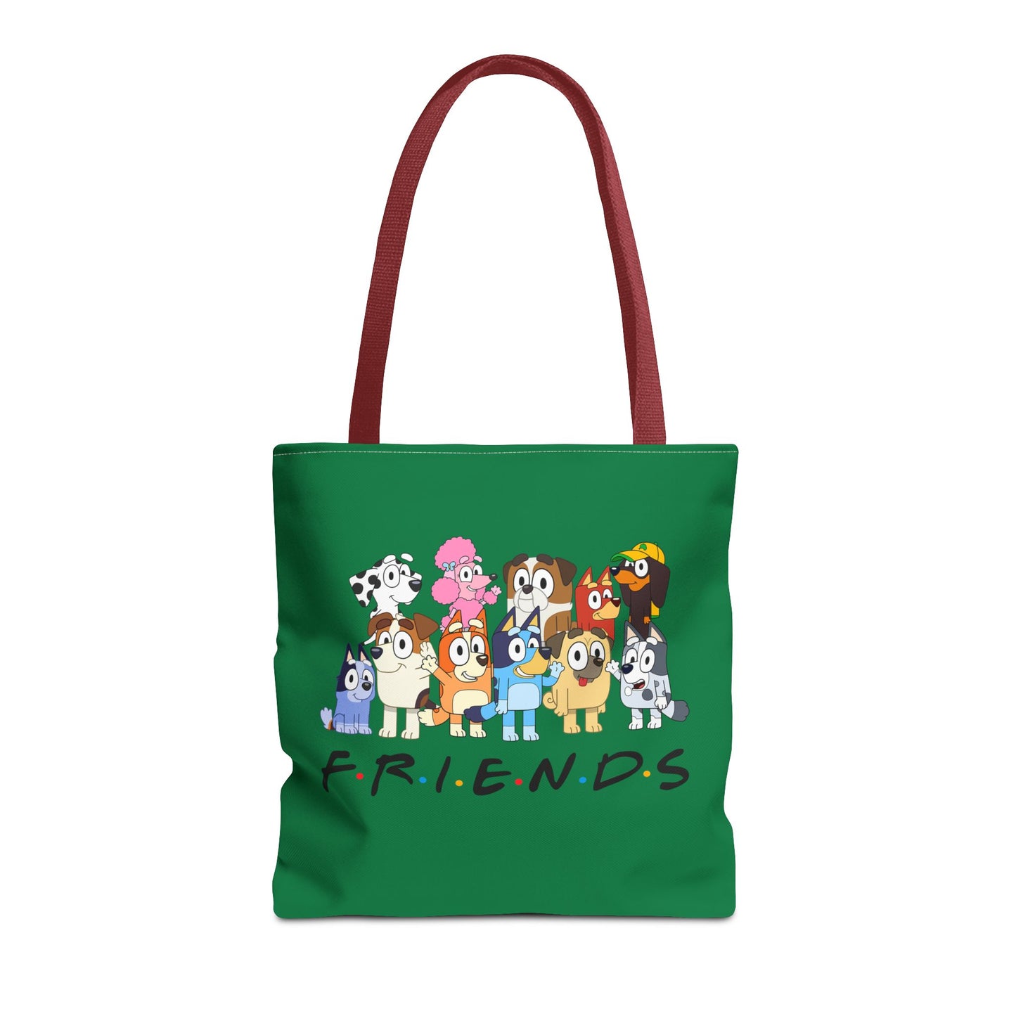 Princess Grace Bluey F.R.I.E.N.D.S. Cartoon Tote Bag Cute Animal Design for Friends and Fun Outings