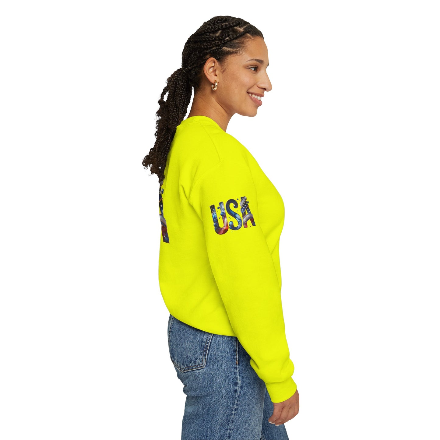 Princess Grace TEAM USA Unisex Heavy Blend Crewneck Sweatshirt