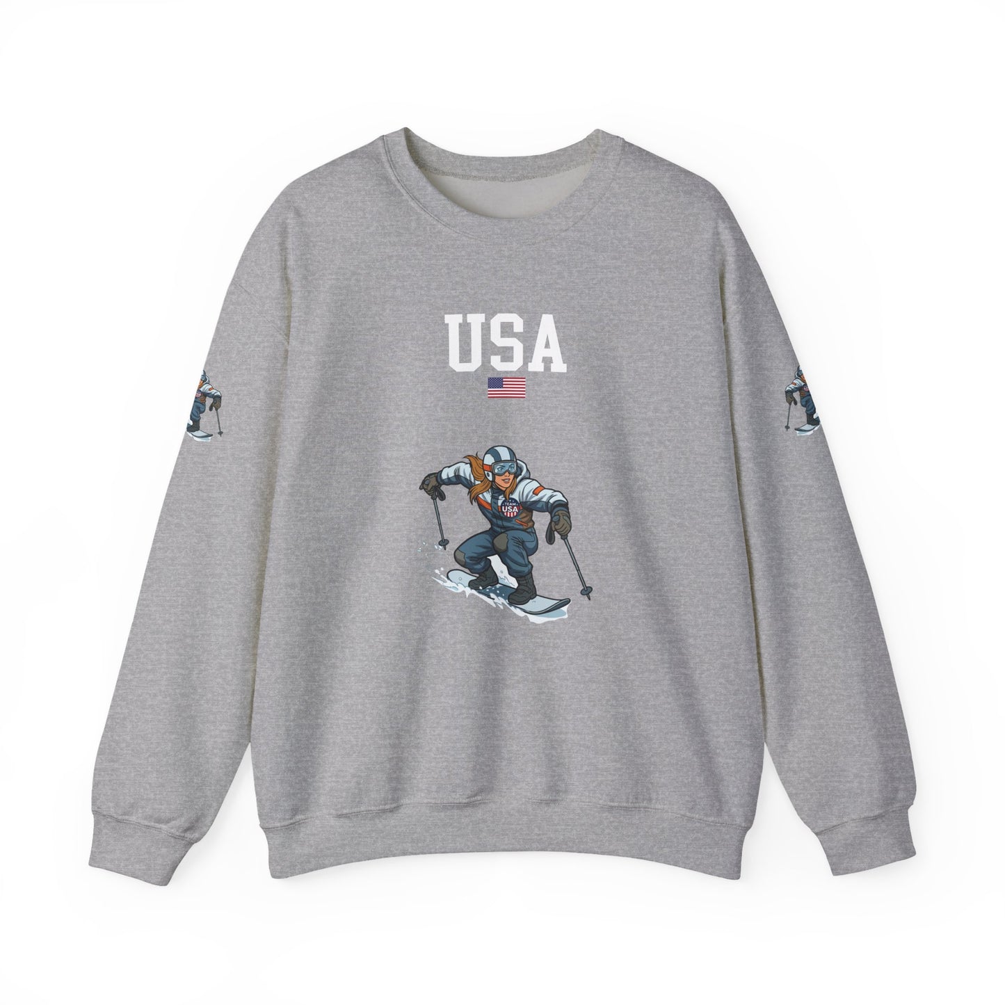 Princess Grace  TEAM USA  Unisex Heavy Blend  Crewneck Sweatshirt