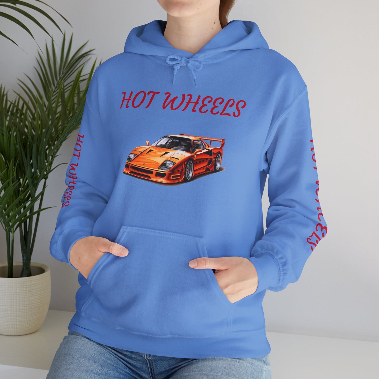 Princess Grace  Hot Wheels Unisex Heavy Blend Hooded Sweatshirt  Retro Racing Style