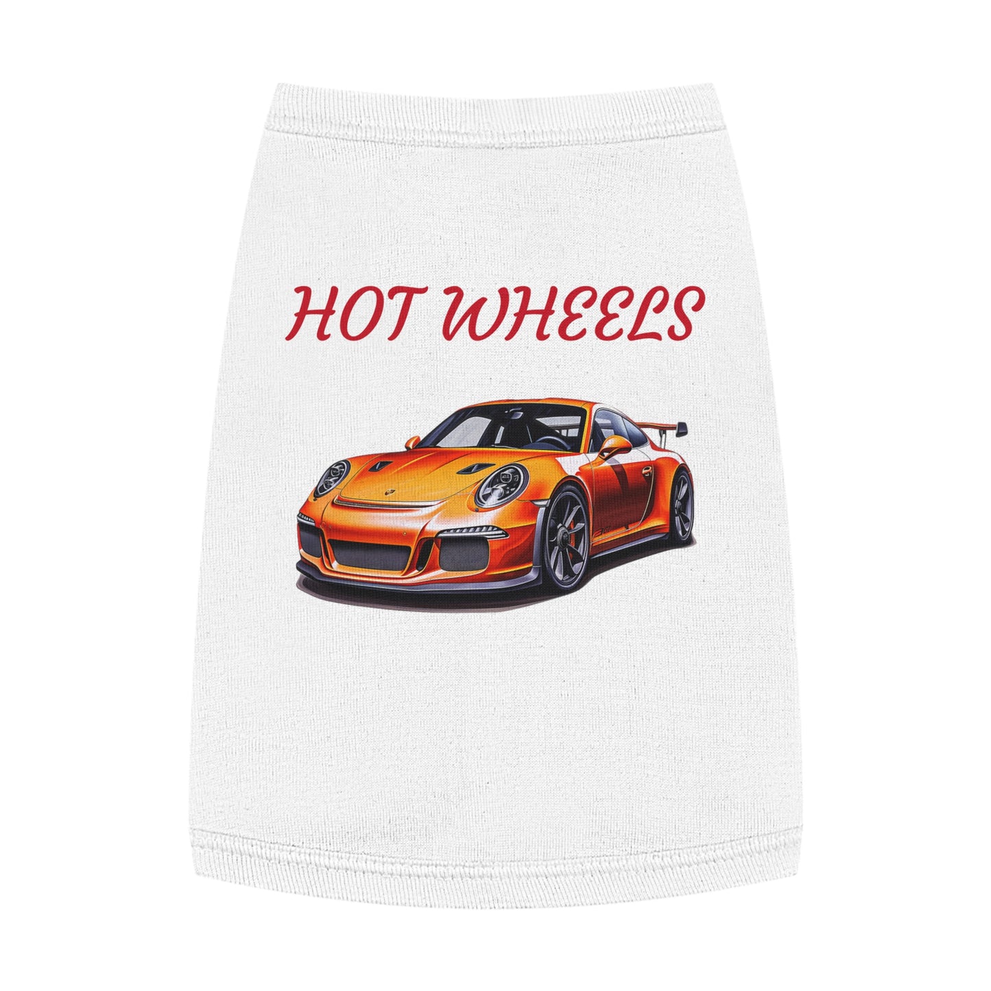 Princess Grace  Hot Wheels Cool Car Pet Tank Top Design for Stylish Pets