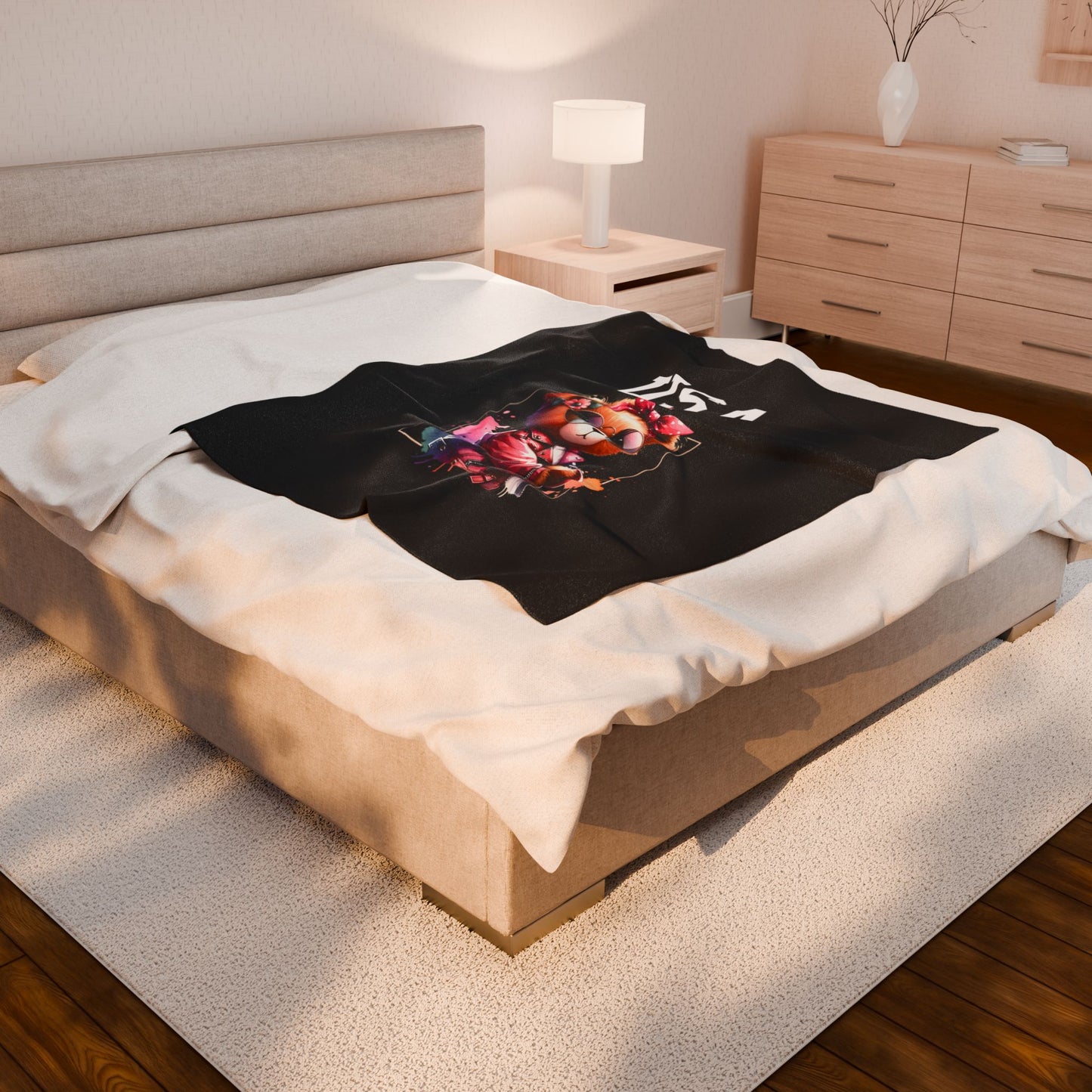 Princess Grace  TEAM USA  Velveteen Plush Blanket