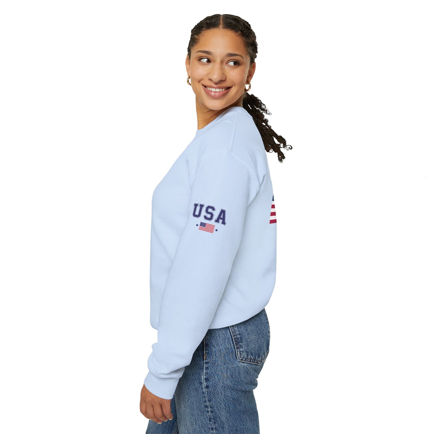 Princess Grace TEAM USA  Unisex Heavy Blend Crewneck Sweatshirt