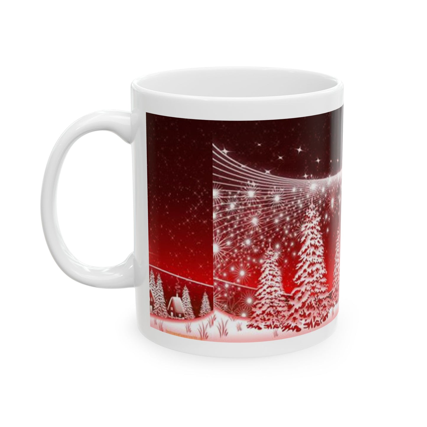 Princess Grace Christmas Winter Wonderland Ceramic Mug  11oz & 15oz