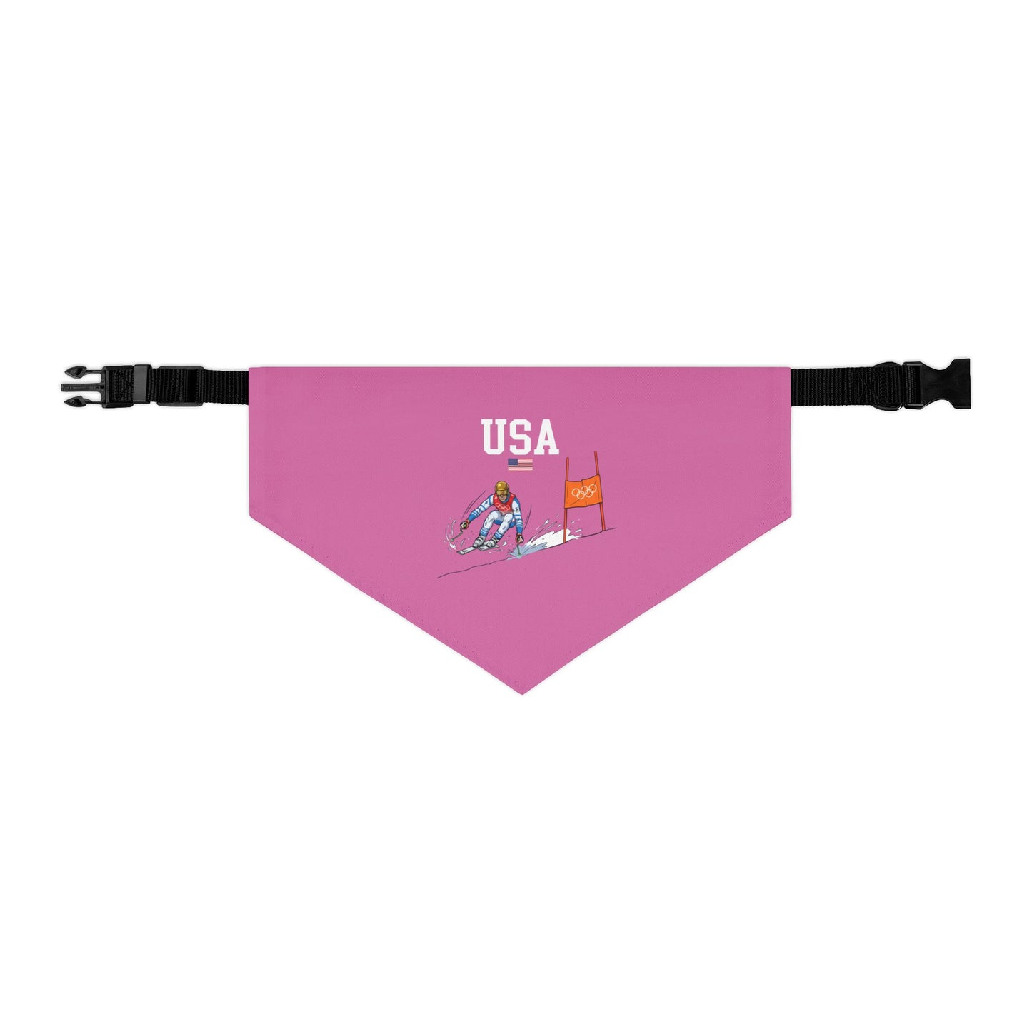 Princess Grace  TEAM USA  Pet Bandana Collar