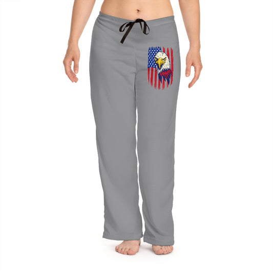 Princess Grace  Patriotic Eagle  Pajama Pants  Comfortable & Stylish Sleepwear