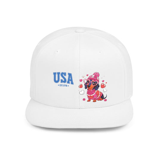 Princess Grace  TEAM USA  Flat Bill Snapback Hat