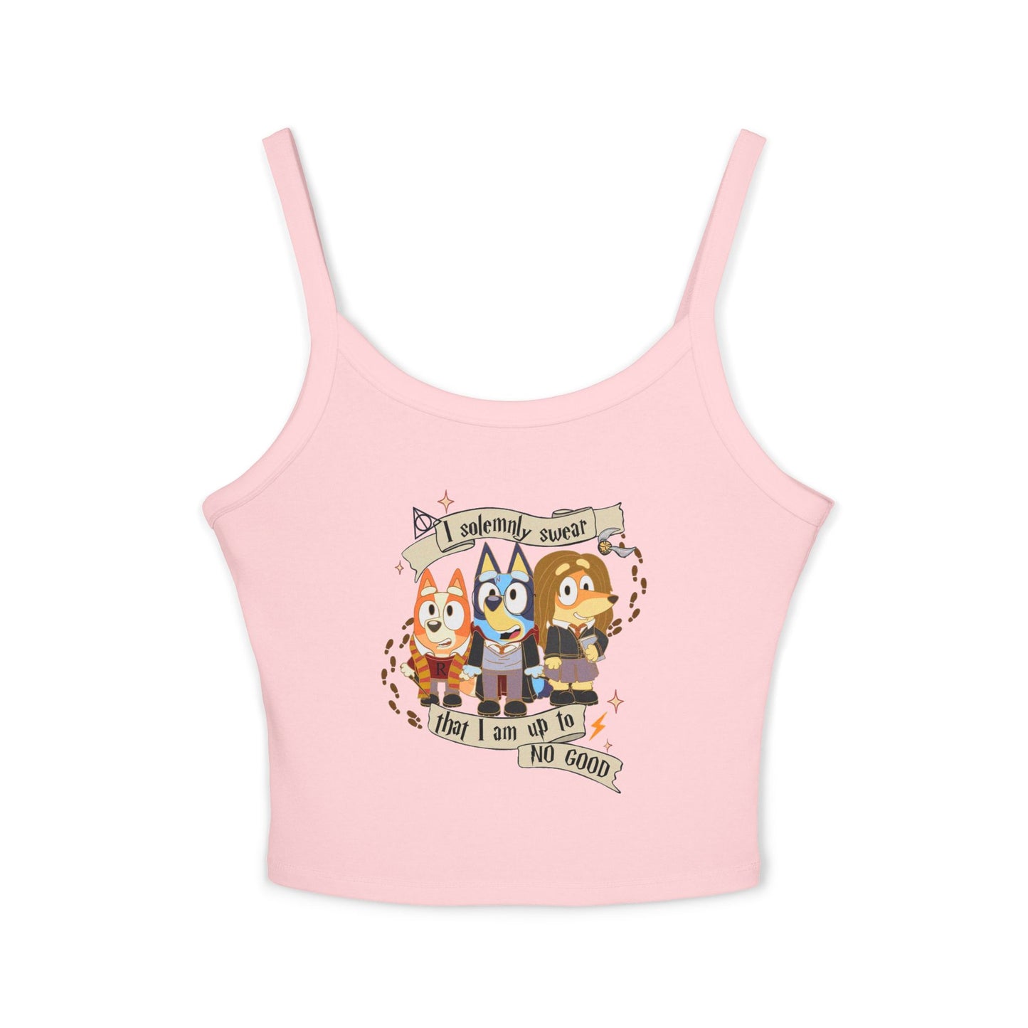 Princess Grace  Bluey Spaghetti Strap Tank Top  Bluey Design