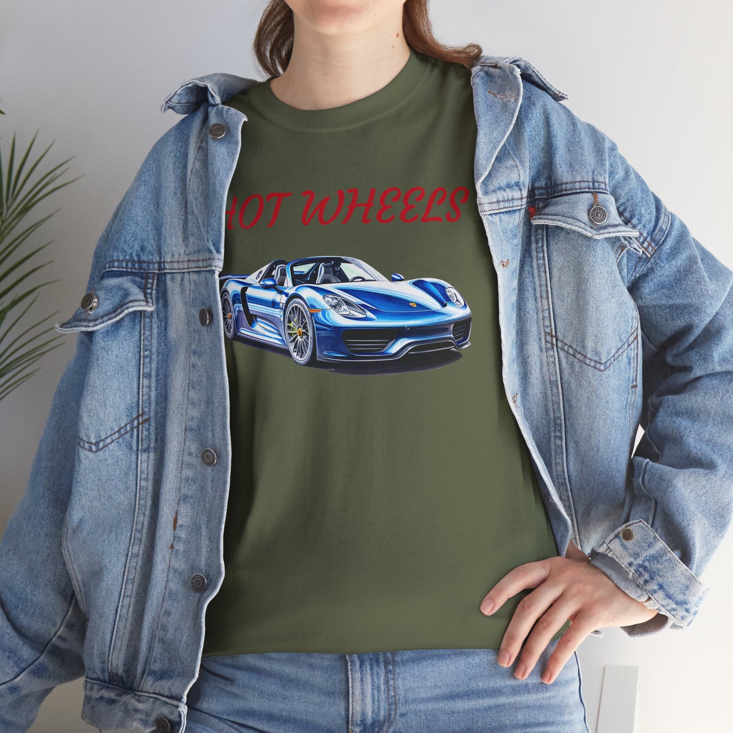 Princess Grace  Hot Wheels Unisex Heavy Cotton Tee Perfect Gift for Car Enthusiasts