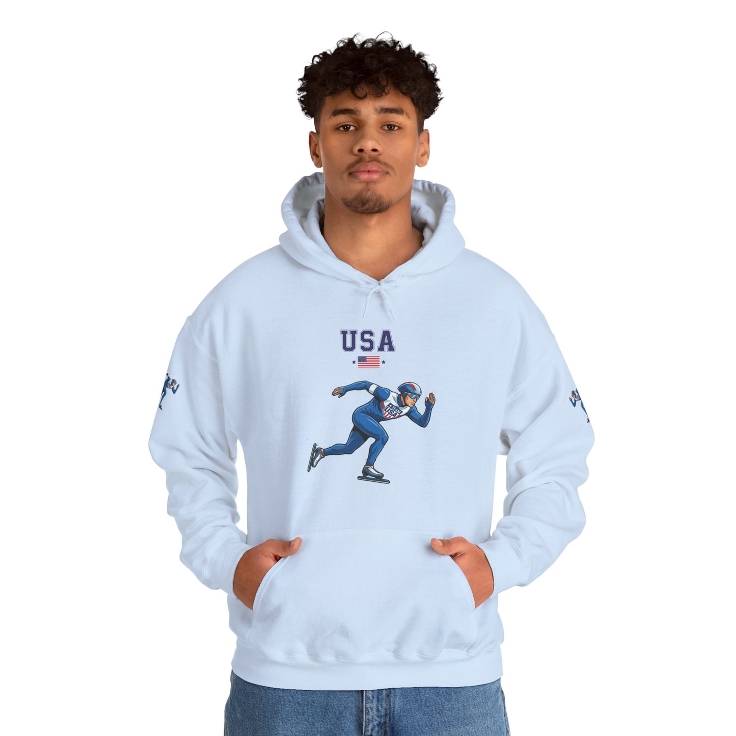 Princess Grace  TEAM USA  Unisex Heavy Blend Hooded Sweatshirt